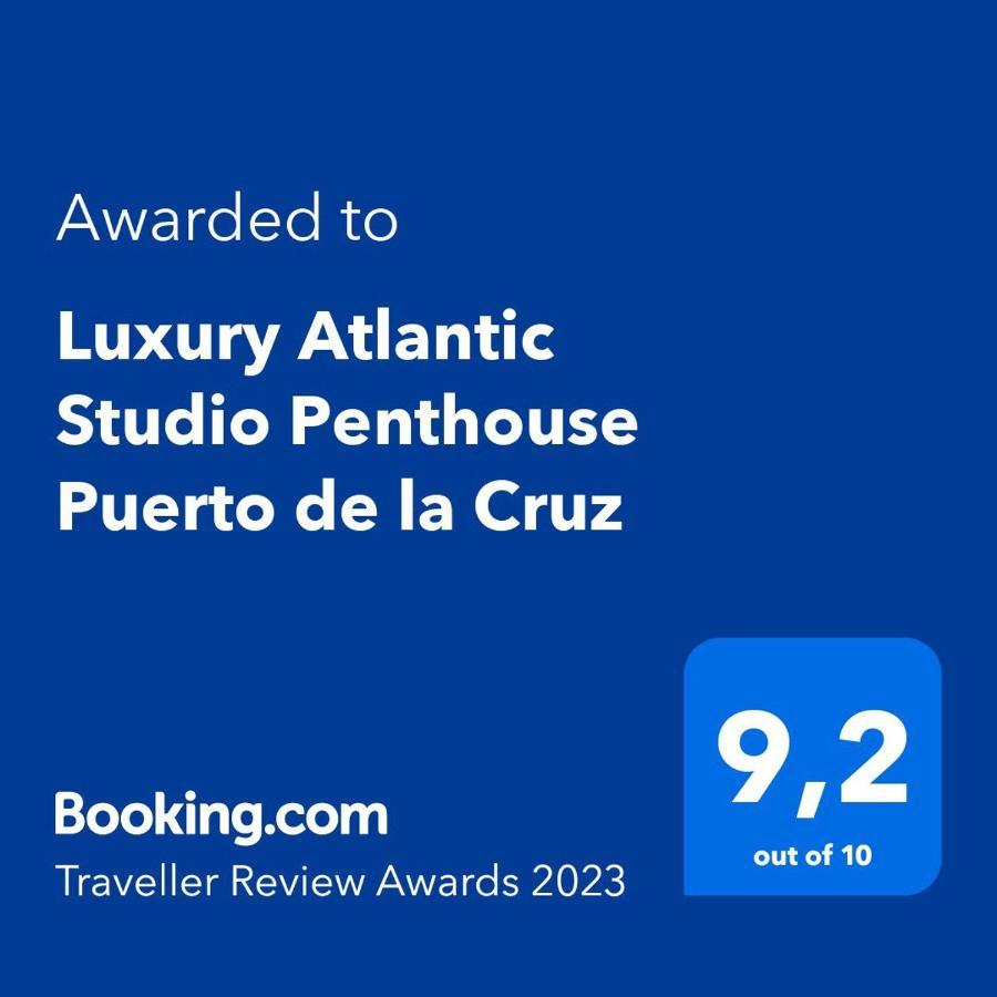 Luxury Atlantic Studio Puerto De La Cruz Exterior foto